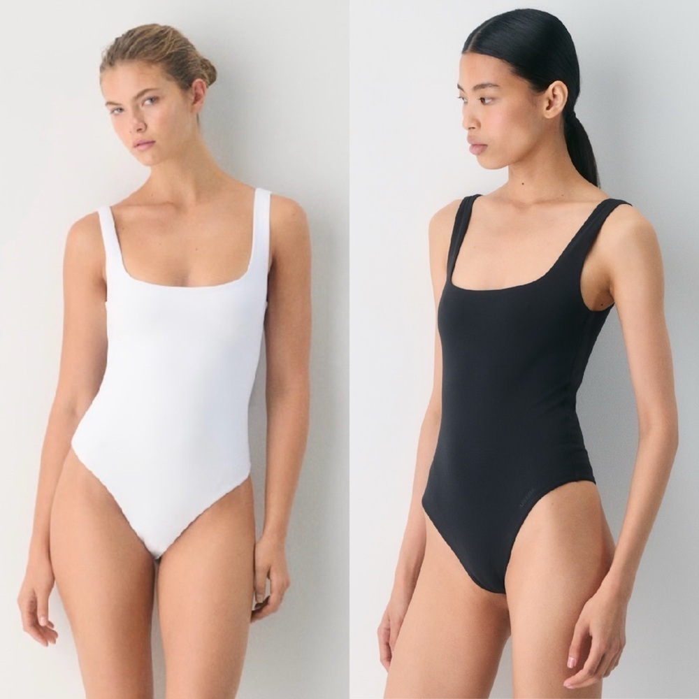 Aritzia Square Neck Bodysuit Set